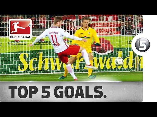 Timo Werner - Top 5 Goals - 2016/17 Season