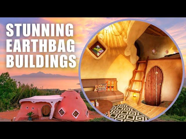 The Most Stunning Natural Buildings EVER | Earthbag Houses Japan