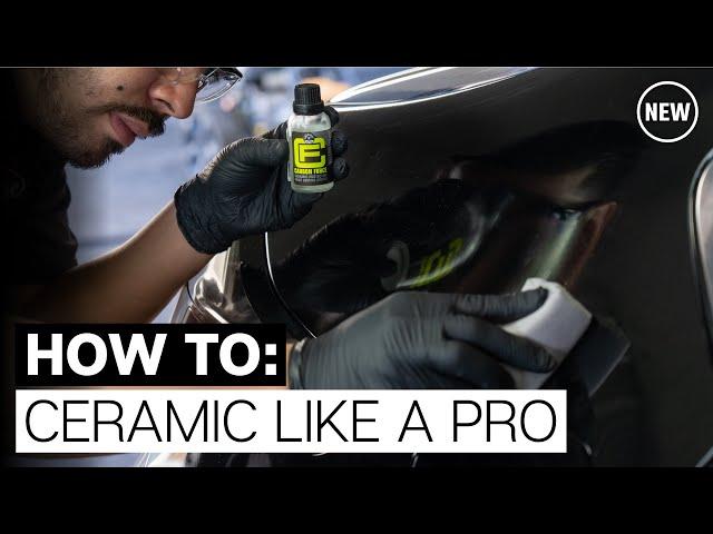 *NEW PRODUCT* How To Apply Ceramic Coating Like A Pro!! Carbon Force - Chemical Guys