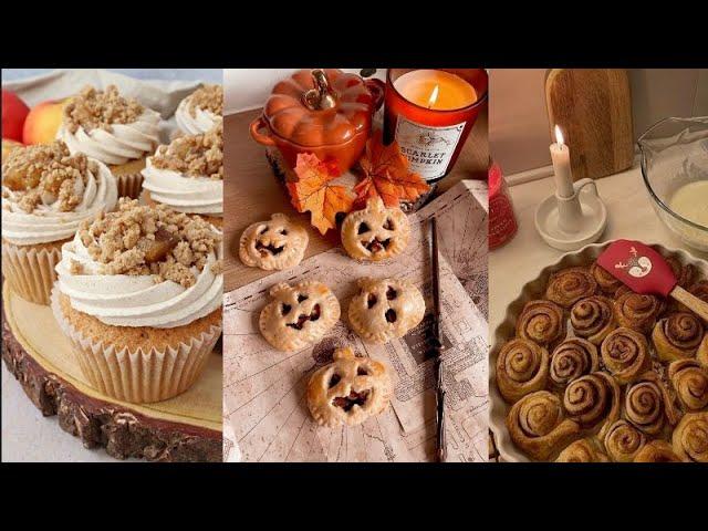 autumn baking tiktok compilation 