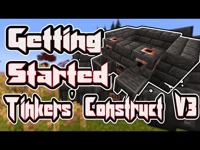 Getting Started With Tinkers Construct (1.18)  (Forge, Melter, Controller) Easy To Follow Tutorial