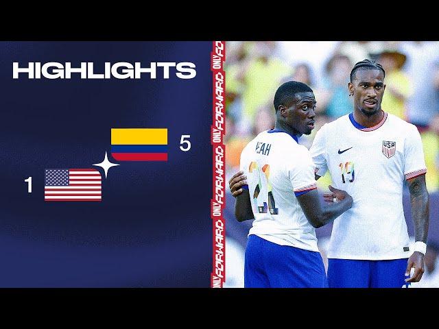 USMNT vs. Colombia | Highlights | June 8, 2024