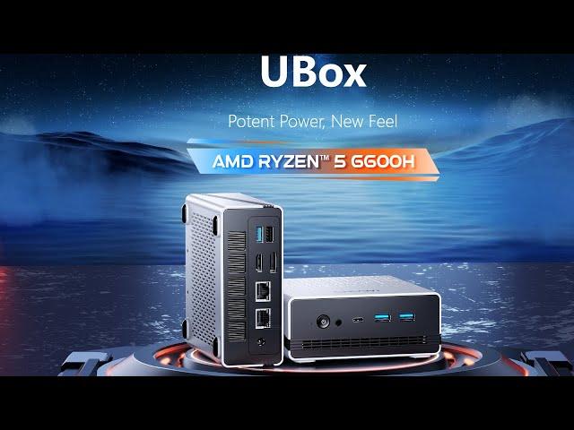 Meet the All-New CHUWI UBox Mini PC: AMD Ryzen 5 6600H | Radeon 660M | 4K@144Hz | Windows 11 Pro