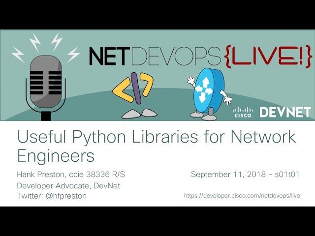 Useful Python Libraries for Network Engineers