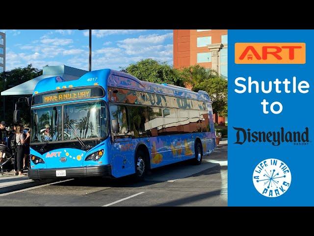 ART Shuttle to Disneyland / Full Ride & Ticket Explanation / Anaheim Regional Transportation