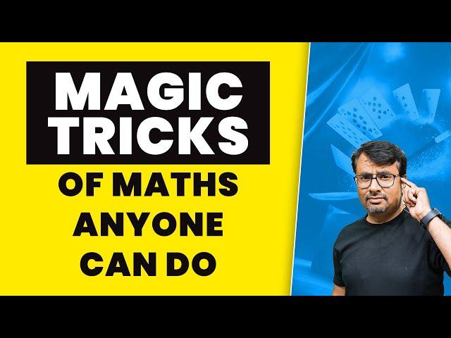 Magic Tricks of Maths Anyone Can Do #shorts #youtubeshorts #magictricks  #trending #maths