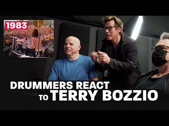 Drummers React To 1983 Terry Bozzio