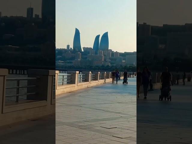 Baku boulevard #baku #azerbaijan #capital #shorts