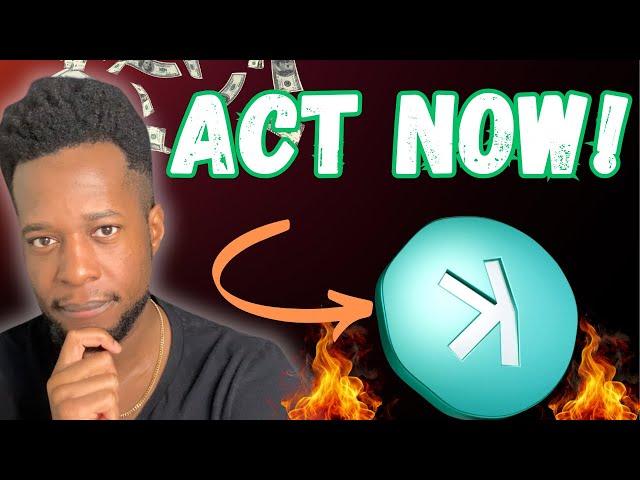 KASPA FUD IS HAPPENING! IS THIS TRUE? ACT NOW!