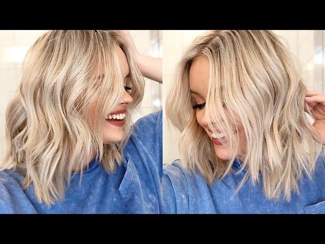 HOW TO EASY WAVES TUTORIAL -  Short to Medium Length Hair