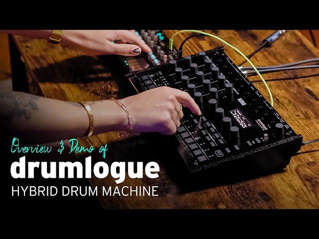 Overview & Demo of drumlogue: Korg's Three-Fold Hybrid Drum Machine