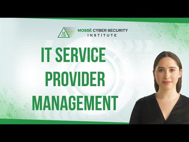 IT Service Provider Management