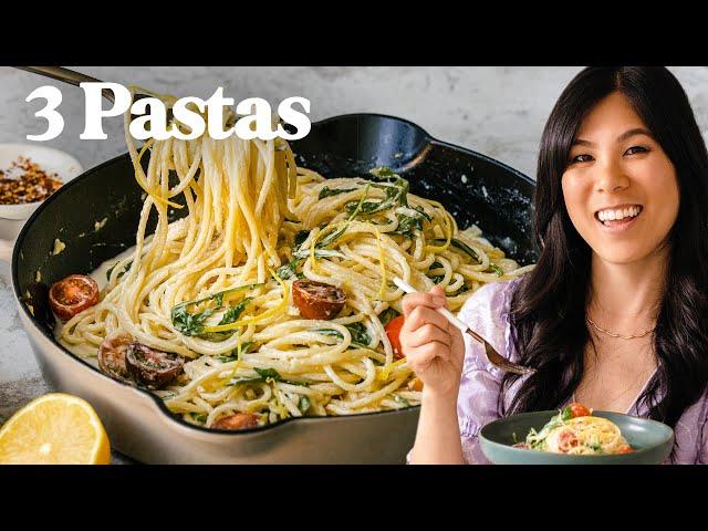 3 HEALTHY PASTA Recipes that Are Actually Delicious!