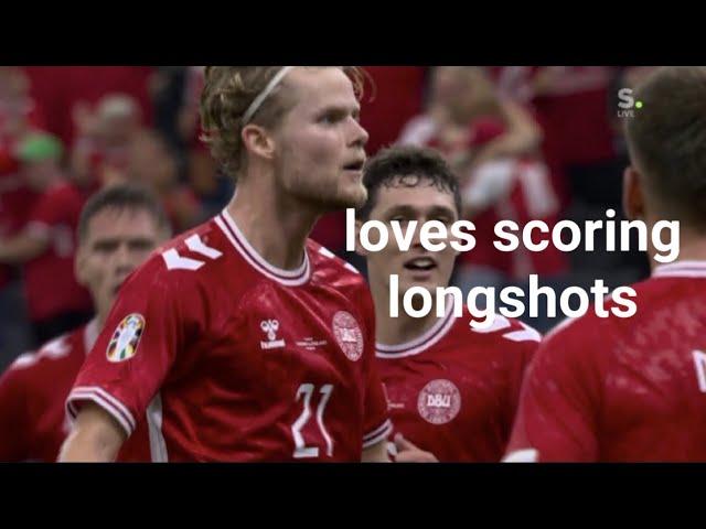 Morten Hjulmand loves scoring longshots…