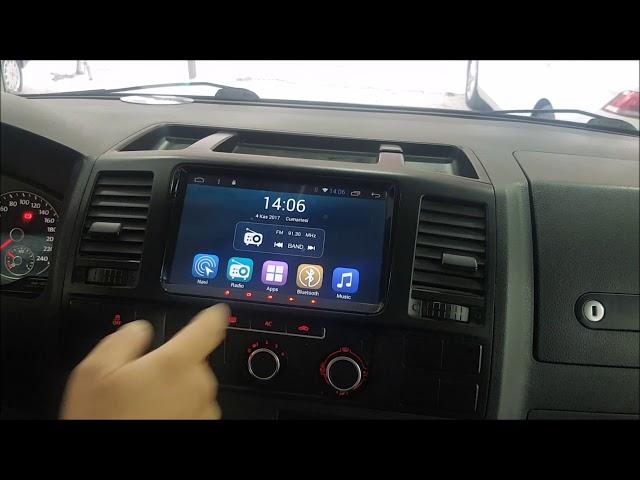 Volkswagen Transporter 9" Android Araç İçi Multimedia ve Sinema Sistemi Birlik Oto