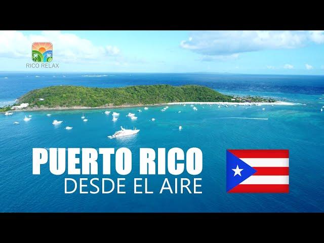 PUERTO RICO DESDE EL AIRE: Vistas de La isla del encanto, Puerto Rico.