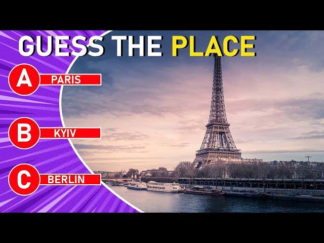 EPIC LANDMARKS | CAN YOU GUESS THEM ALL? | QUIZ GAME