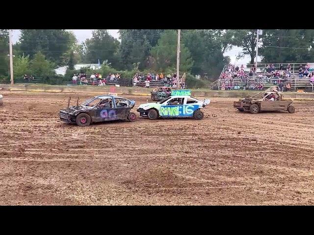 Heat 2 figure 8 racing eldon turkey fest 9/28/24