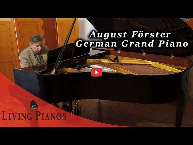 August Förster German Grand Piano | Clair de Lune Performance