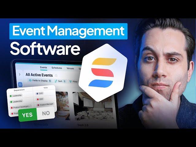 How to build an Event Management Software (Without Code)