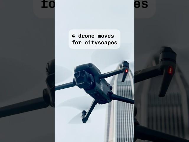 4 moves for perfect cityscape drone shots  DJI Mavic 3 Pro #tutorial