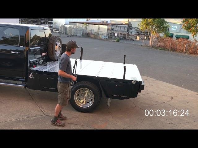 From Pickup Truck to Flatbed in Under 5 Minutes