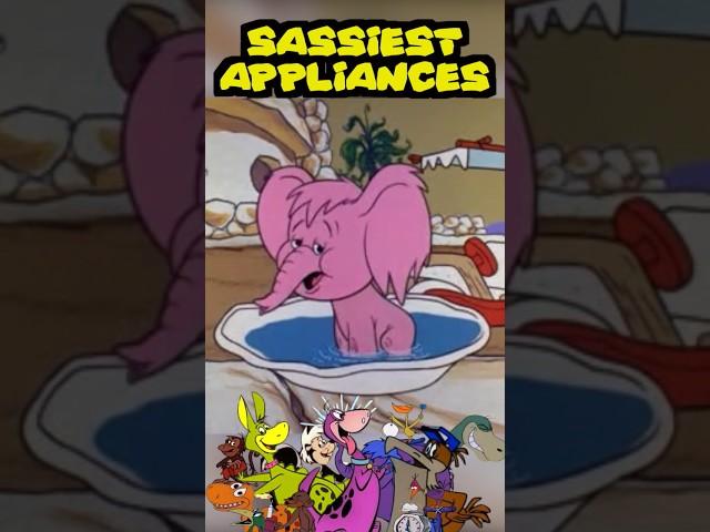 Sassiest Appliances In the Flintstones PART 31 #theflintstones #hannabarberacartoons #shorts
