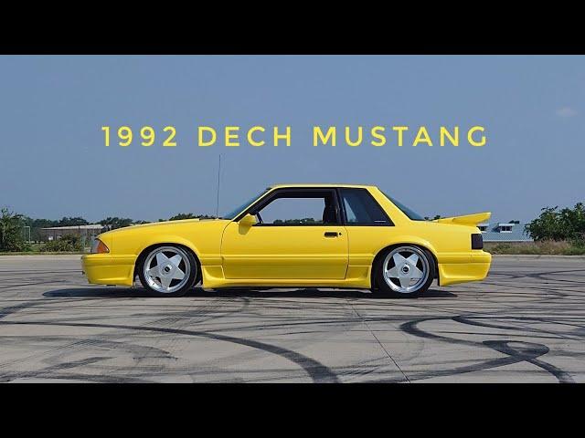 After 5 Years of Negotiating - I bought this awesome 1992 Foxbody Mustang DECH Coupe!