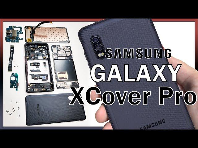 Samsung Galaxy XCover Pro Disassembly Teardown Repair Video Review