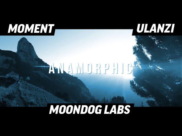 Best Anamorphic Lenses for Smartphone: Moment - Moondog Labs - Ulanzi Compared