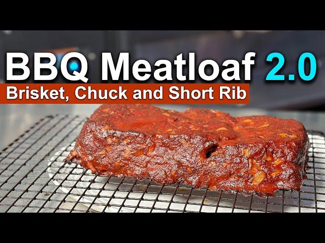 The BEST Smoked BBQ Meatloaf on a Pellet Grill | Rum and Cook