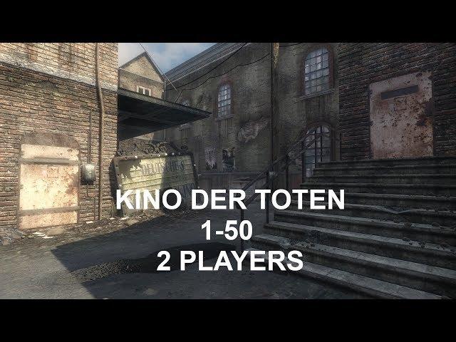 COD Black Ops Zombies: Kino der Toten 1-50 2 Players