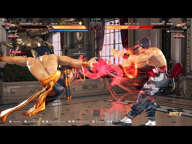 Marshall Law Mirror Match EXPOSES the Power of Playstyle in Tekken 8!