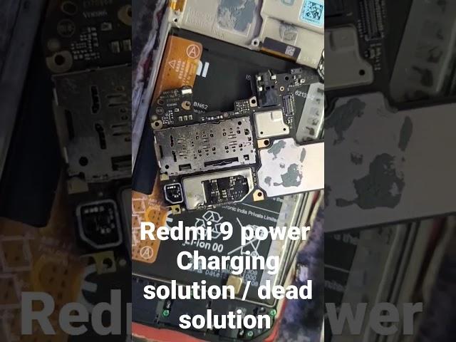 Redmi 9power charging solution/dead solution #foryou #mobile #manojdey #souravjoshivlogs #repairing