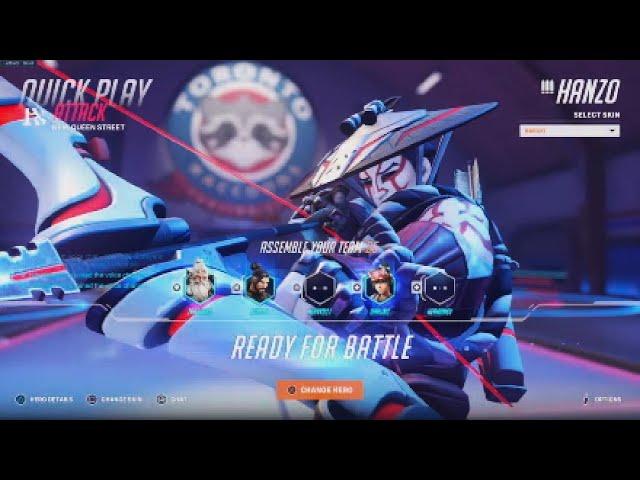 OVERWATCH 2 GAMEPLAY (PS5 4K 60 FPS) || Hanzo Gameplay || No commentary