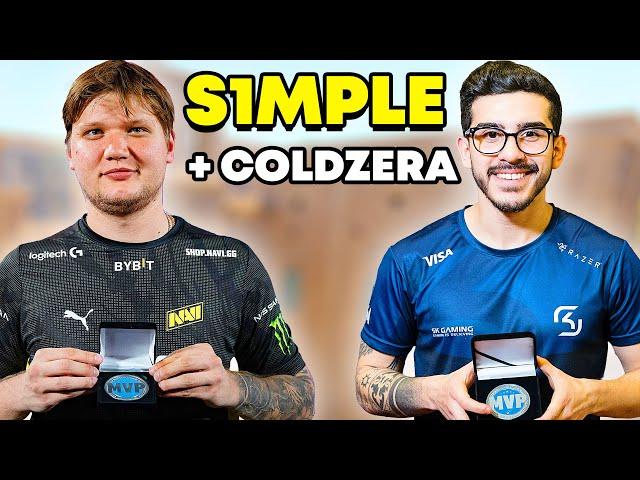 2 MAJOR MVPs vs FACEIT!! - S1MPLE & COLDZERA PLAY FACEIT | (ENG SUBS) CS2