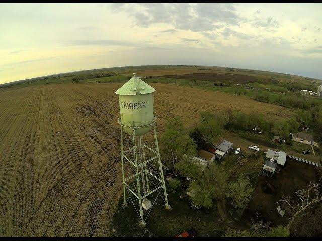 New Fairfax Water Tower Construction Time Lapse 7-22-15 Tripp County Water District