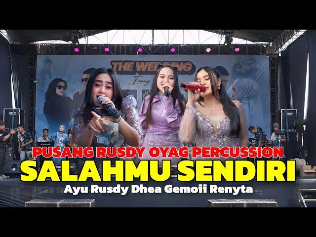 SALAHMU SENDIRI - PUSANG RUSDY OYAG PERCUSSION LIVE