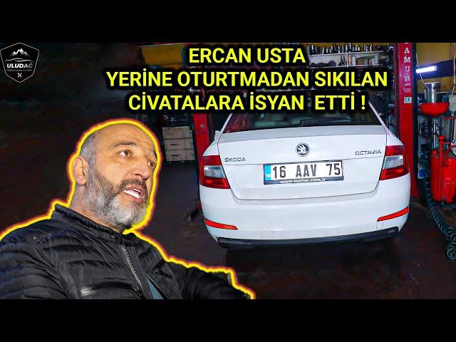 YAĞ BAKIMI İÇİN GELMESE ARABA SUBAP YAMULTACAKTI! (Skoda Octavia 1.6 TDİ Triger Set Değişimi)