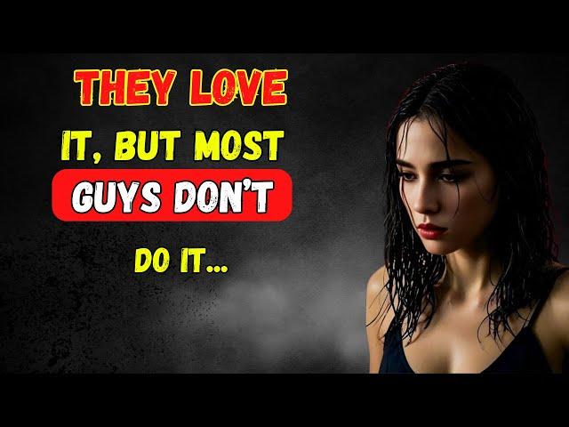 9 THINGS WOMEN LOVE BUT ONLY 1% OF MEN DO | Psychology Facts