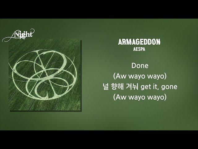 aespa (에스파) - Armageddon (1시간) / 가사 | 1 Hour Lyrics