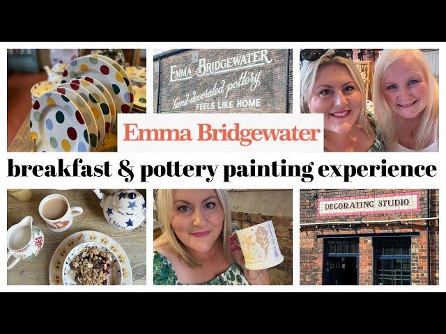 EMMA BRIDGEWATER/ BREAKFAST & POTTERY PAINTING EXPERIENCE