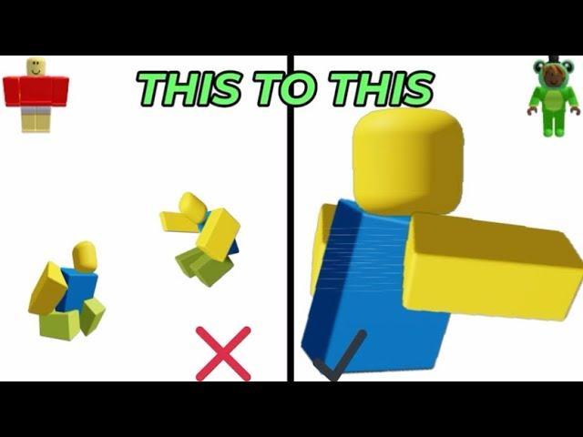 How to animate better than you did before in roblox my movie!