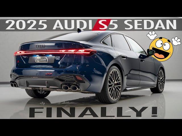 WORLD PREMIERE! 2025 AUDI S5 SEDAN - FINALLY! THIS IS IT!