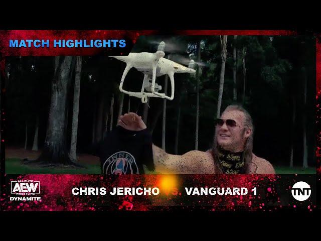 Chris Jericho argues with Matt Hardy's Drone on AEW Dynamite