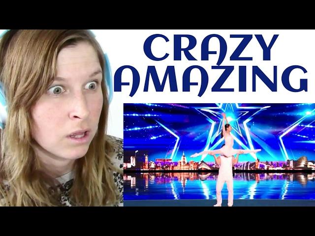 GAO LIN, LIU XIN - AUDITION BRITAIN'S GOT TALENT ( Dance acrobatics ) | REACTION