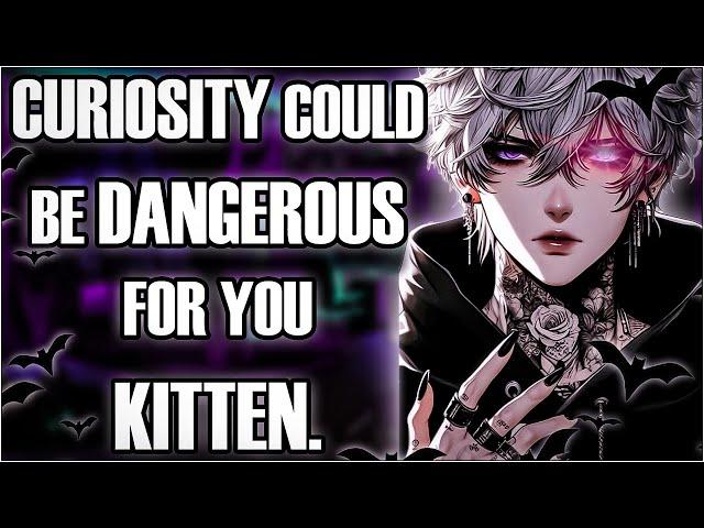 Your “Boyfriends” Goth Roommate Steals You From Him And Kisses You! [M4A]{ASMR RP}[Tsundere]