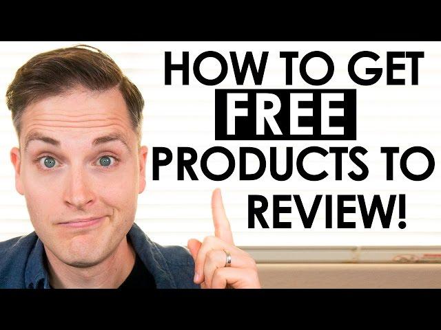 How to Get FREE Stuff to Review on YouTube