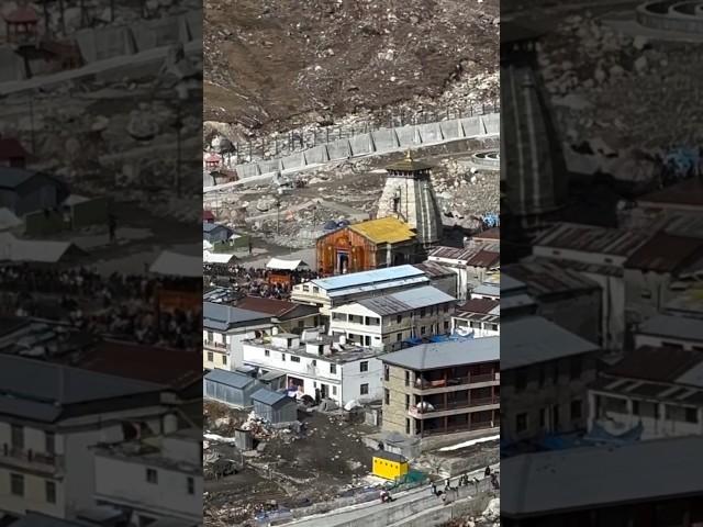 Kedarnath Mandir #kedarnath #travel #kedarnathsanctury #kedarnathstutas #kedarnathtemple