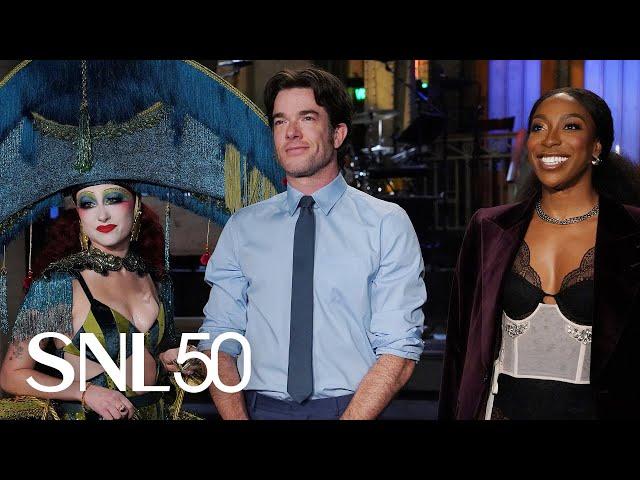 John Mulaney and Ego Nwodim Hope Chappell Roan Does HOT TO GO! at SNL